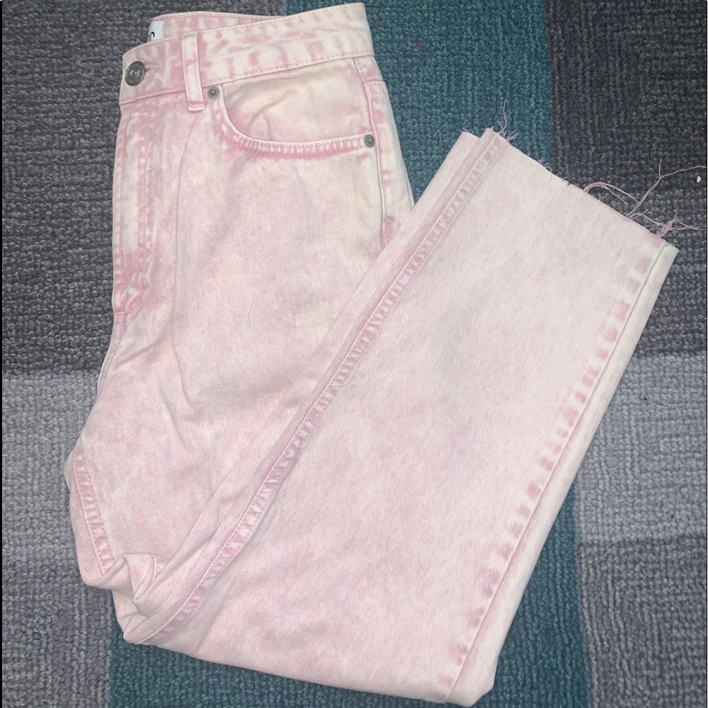 Light pink BDG mom jeans